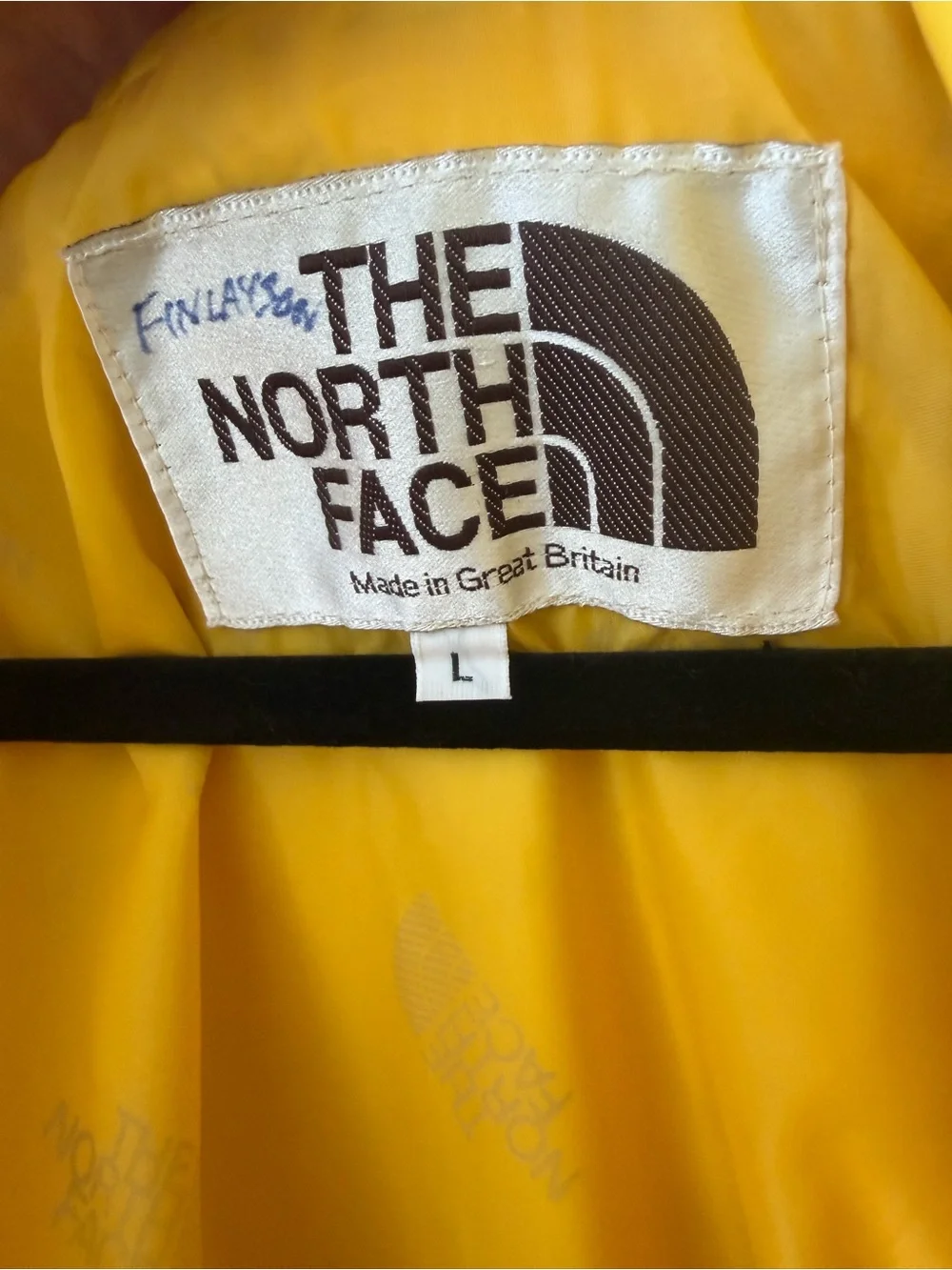 Vintage The North Face Extreme Gore-Tex Jacket Made in Great Britain Yellow L
